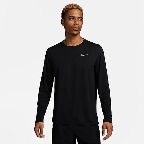 Nike Mens Miler Dri-FIT UV Long-Sleeve Running Top | FB7070-010 Product Image