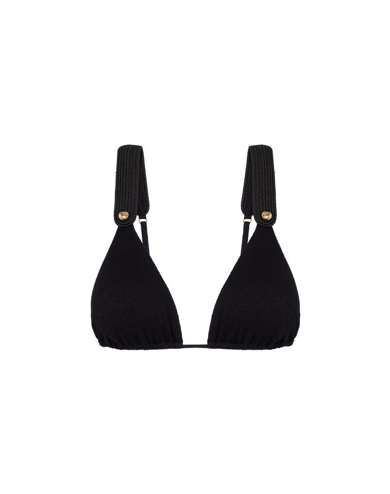 Firenze Lian Parallel Tri Top - Black Product Image