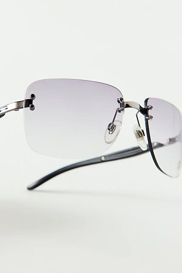 Vintage & ReMADE by UO Vintage By UO Double Diamond Sunglasses Womens at Urban Outfitters Product Image