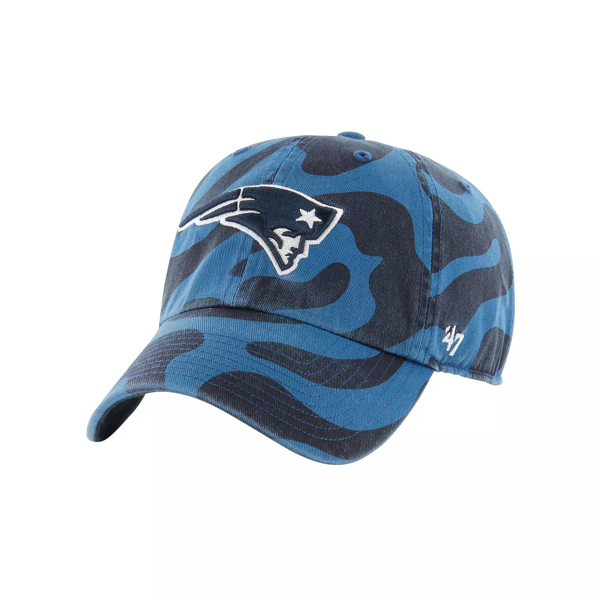 Women's '47  Navy New England Patriots Freeform Clean Up Adjustable Hat, Blue Product Image