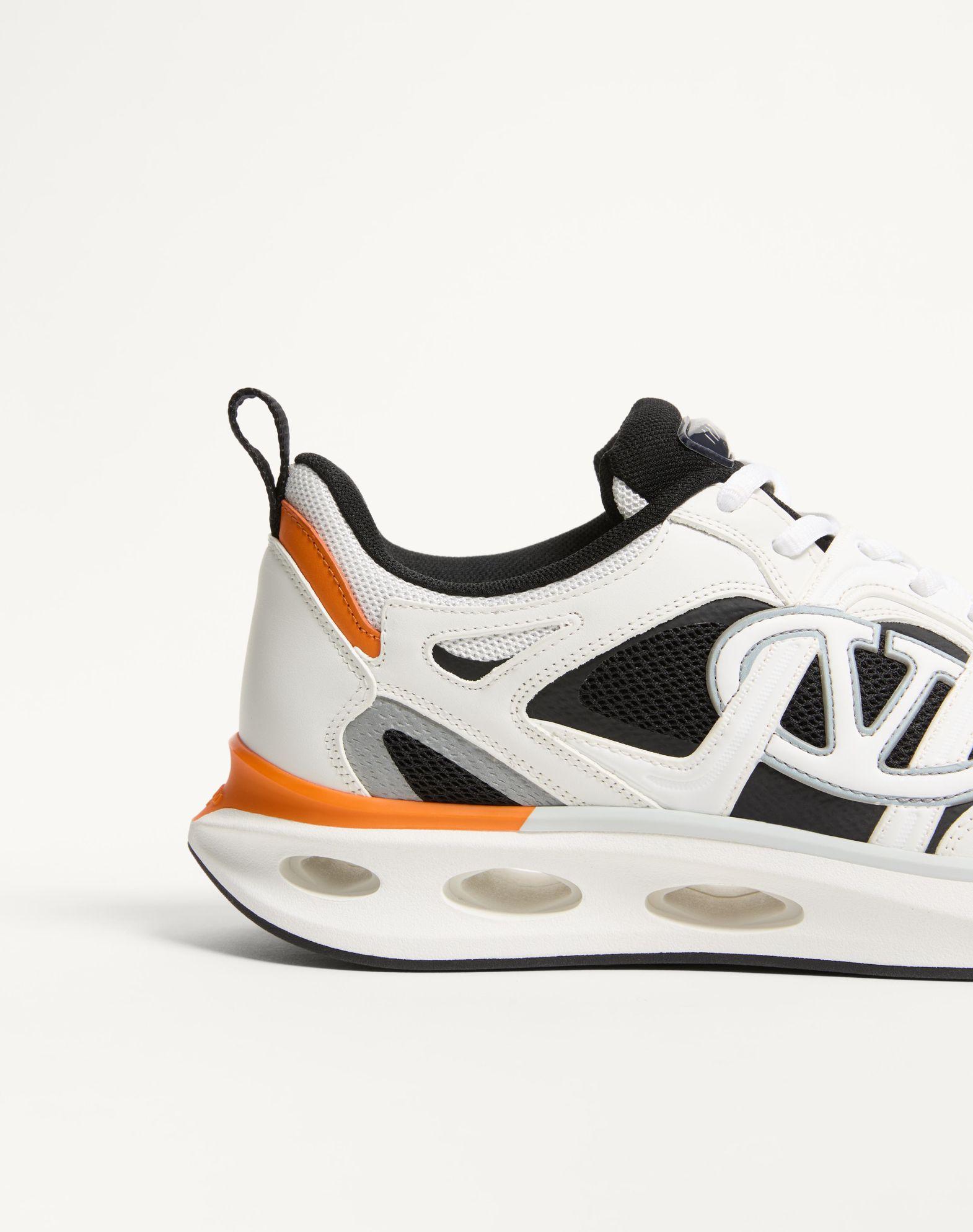 Vlogo Easyjog Low-Top Sneaker In Calfskin And Fabric Product Image