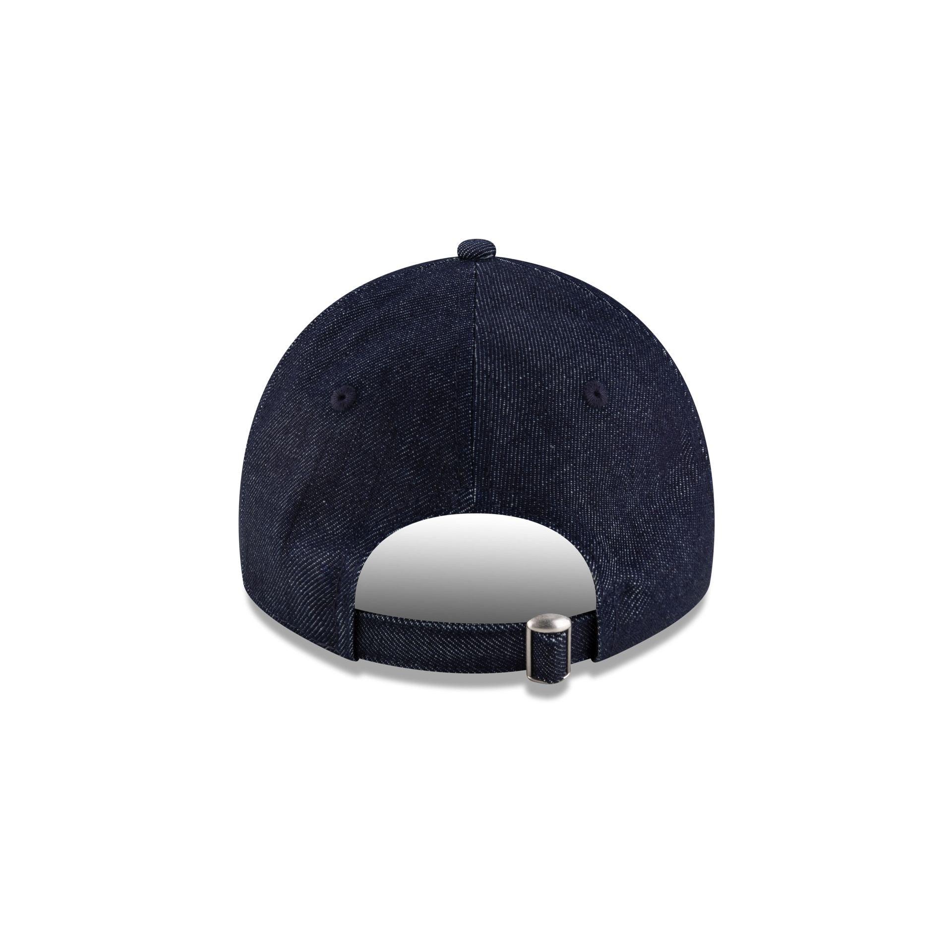 New Era Cap Handwritten Indigo Denim 9TWENTY Easy Snap Hat Male Product Image