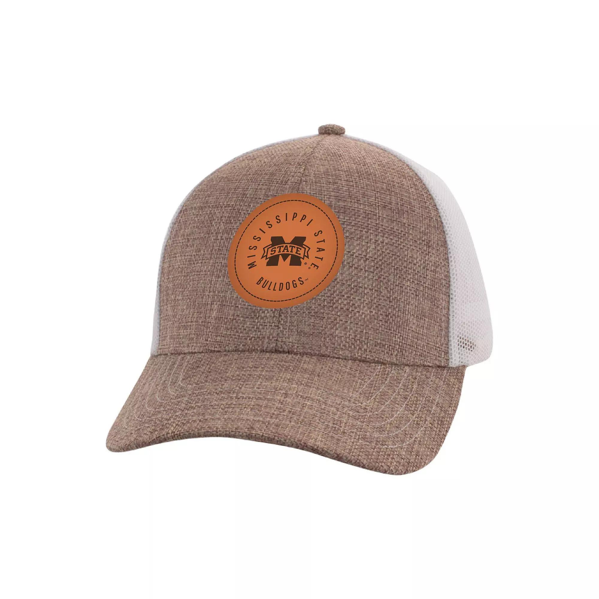 Men's Ahead Tan/White Mississippi State Bulldogs Pregame Adjustable Hat, Mst Team Product Image