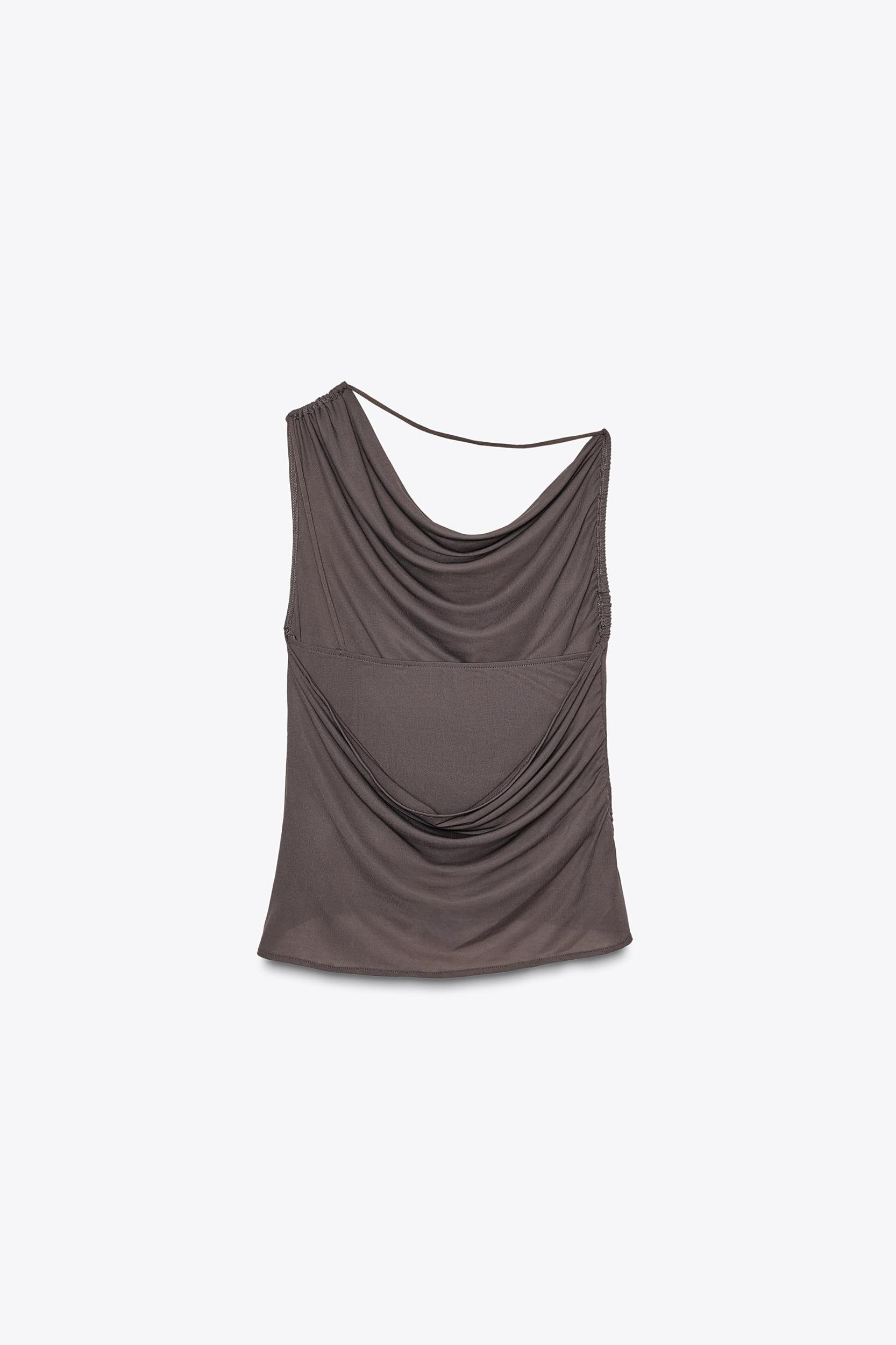 RUCHED ASYMMETRIC TOP Product Image