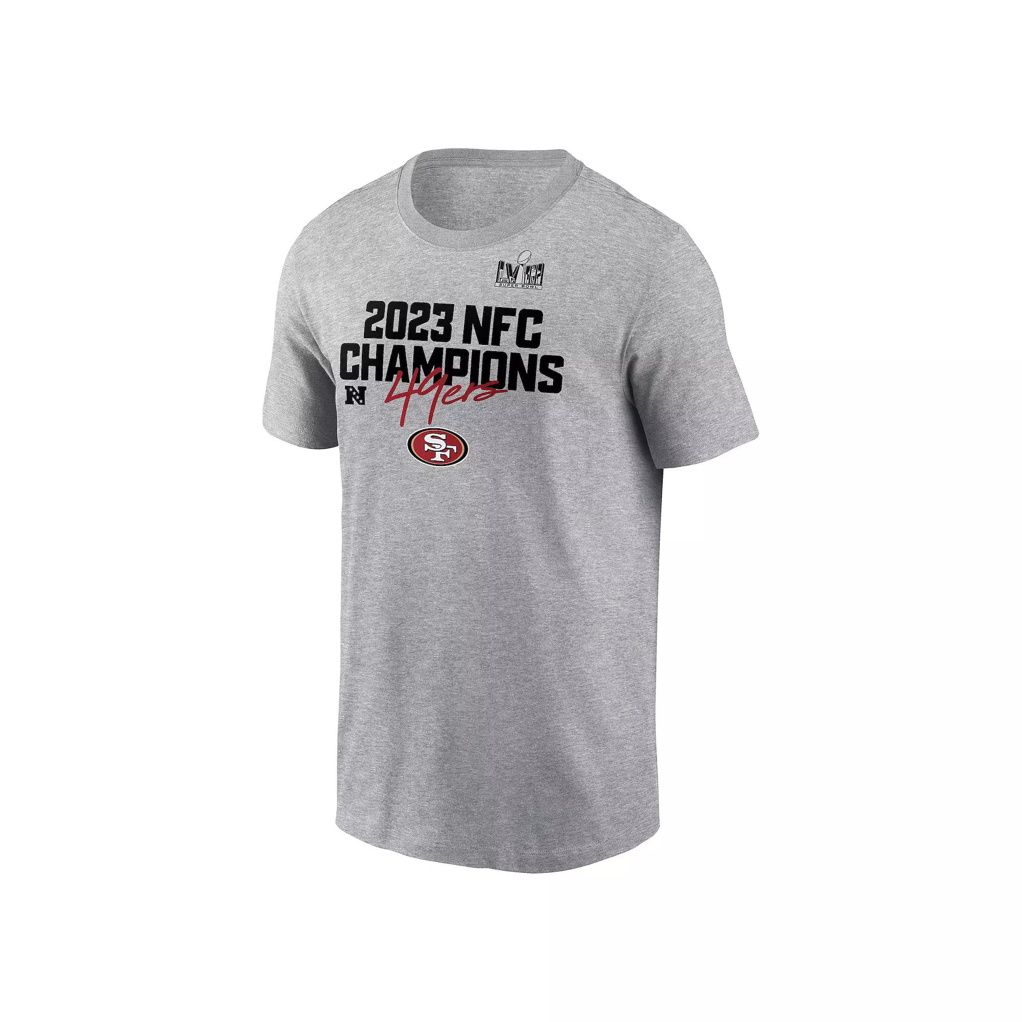 Men's Nike San Francisco 49ers NFL 2023 Conference Champions Roster Tee,  Product Image