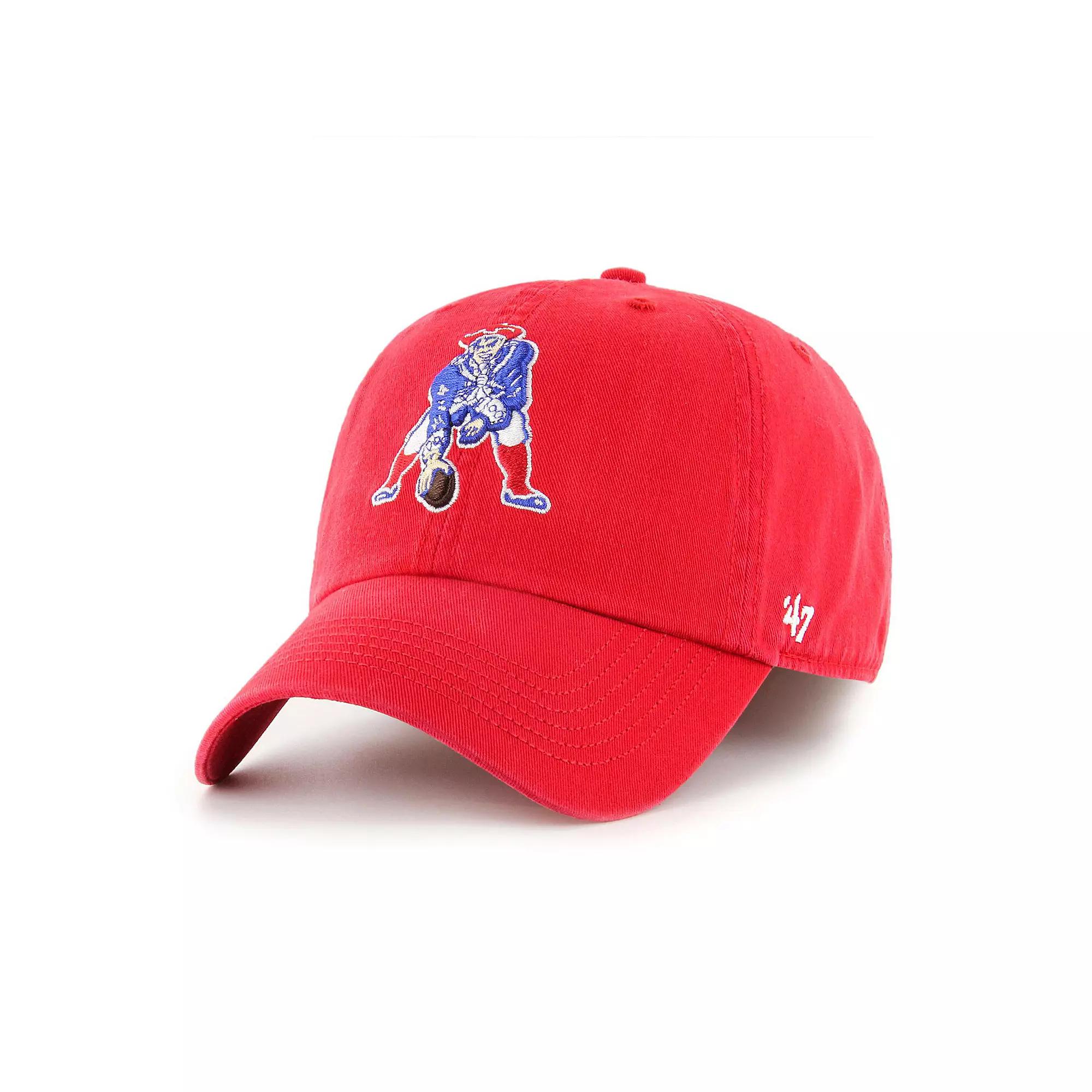 Men's '47 Red New England Patriots Gridiron Classics Franchise Legacy Fitted Hat,  Product Image