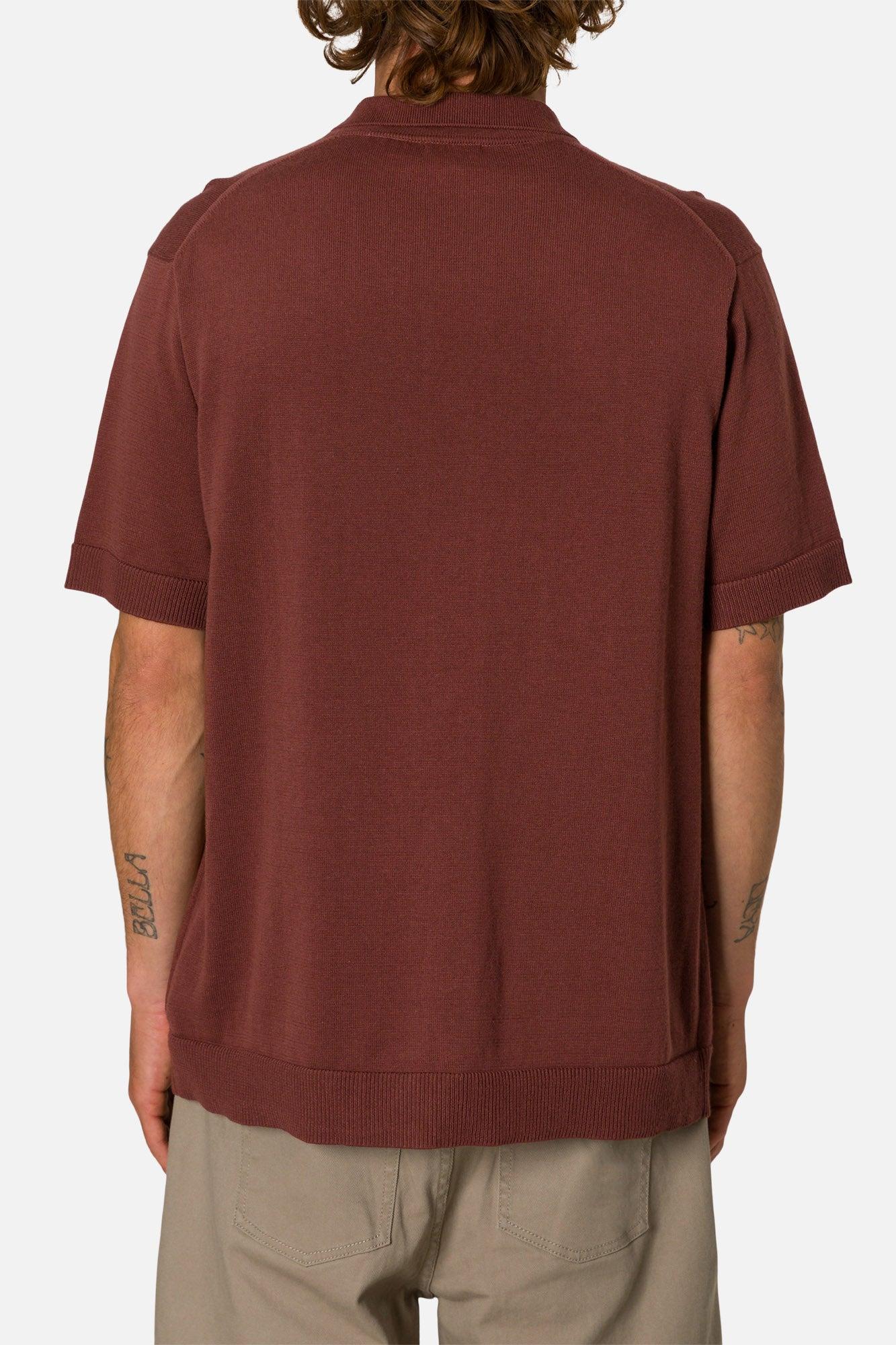 BLAKE KNIT BUTTON UP Product Image