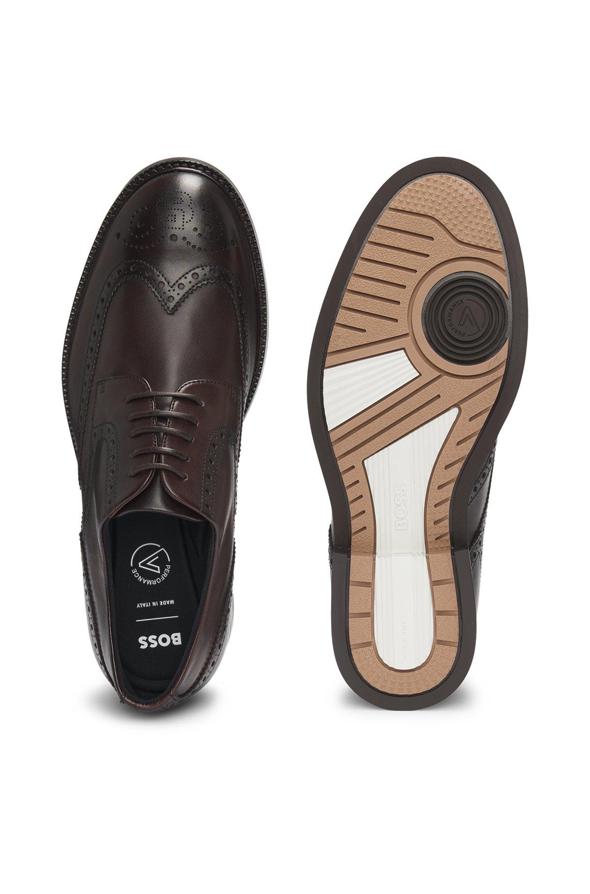 Dressletic Italian-made Derby shoes in leather Product Image
