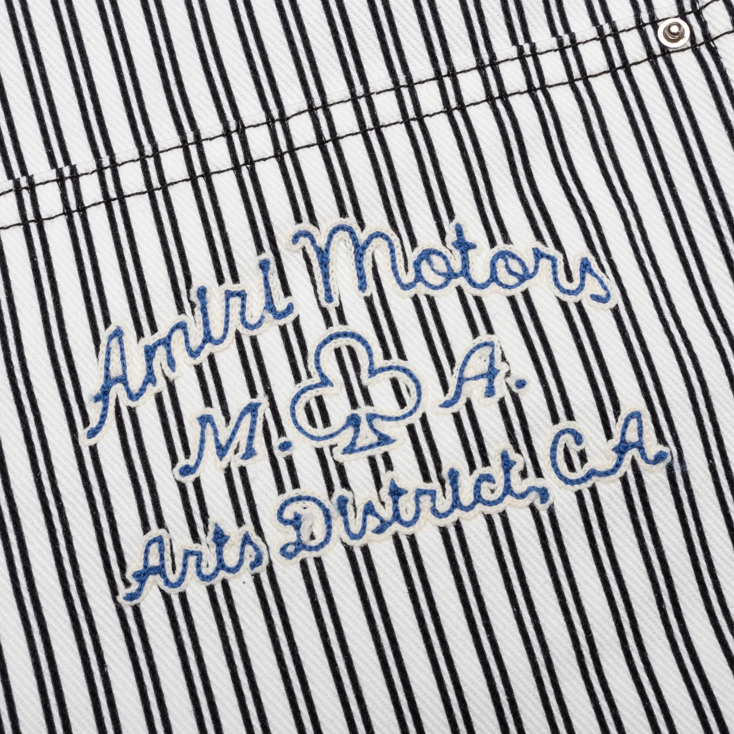 Motors Carpenter Pant - Black/White Male Product Image