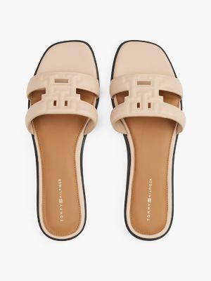 Leather TH Monogram Sandal Product Image