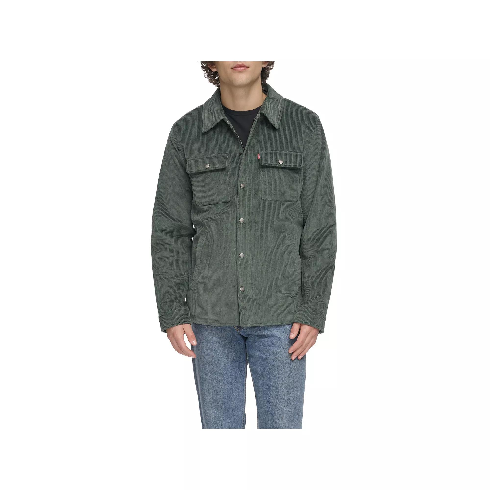 Men's Levi's® Corduroy Sherpa Lined Shirt Jacket,  Product Image