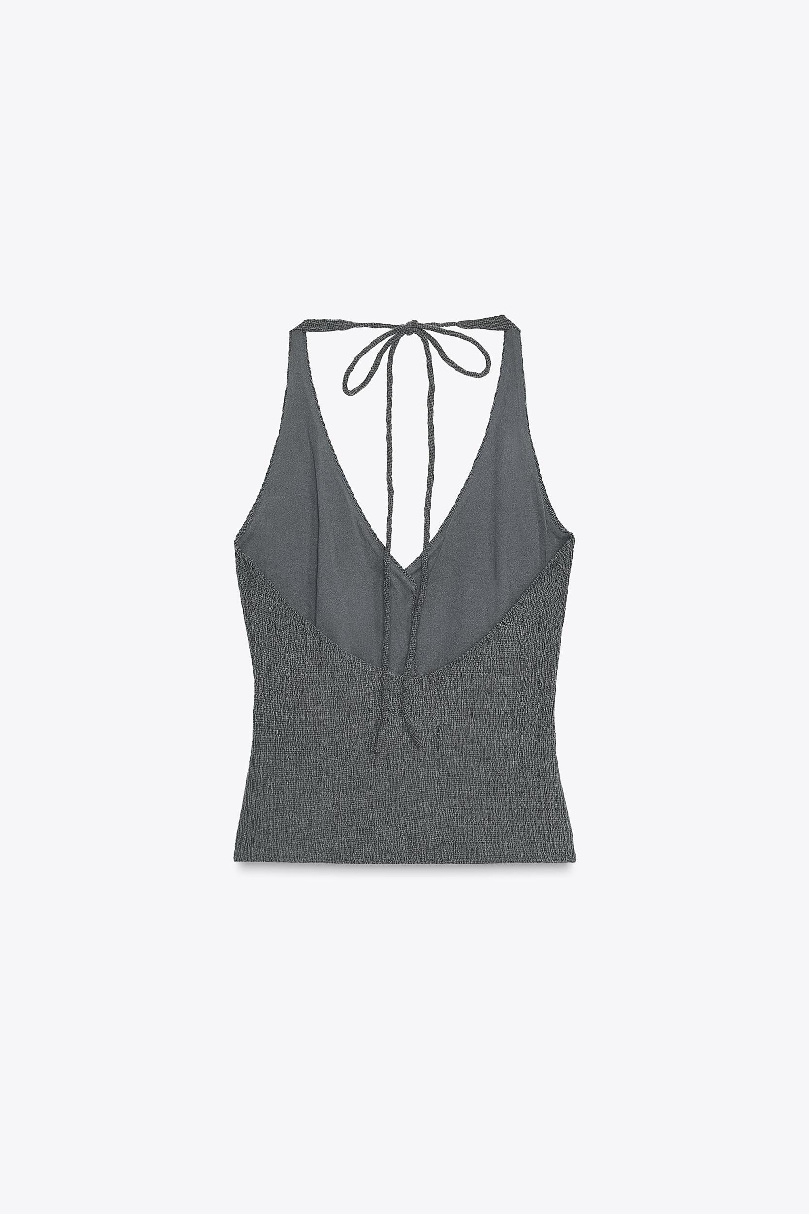 TEXTURED VEST TOP Product Image