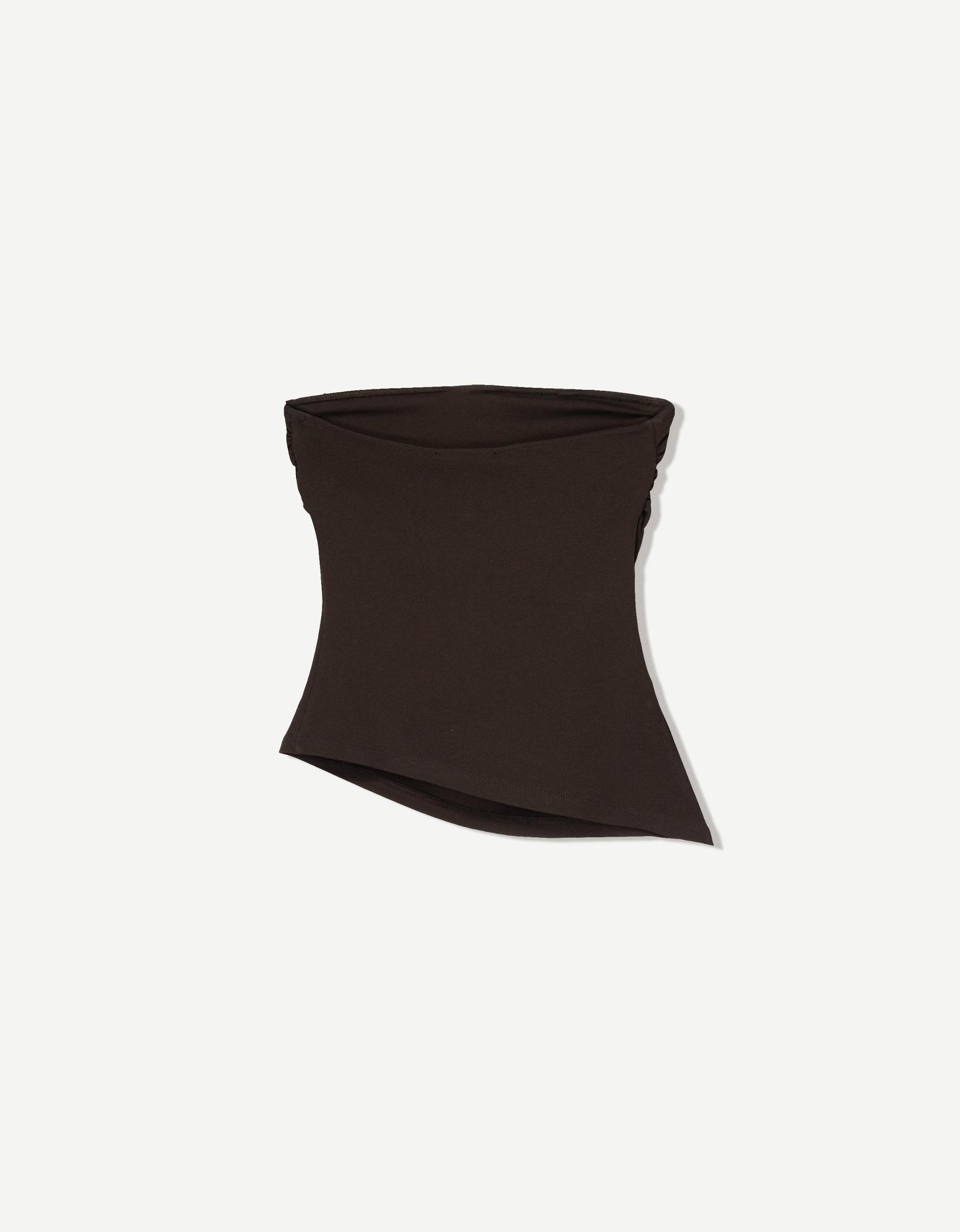 Bandeau top with gathered detail Product Image