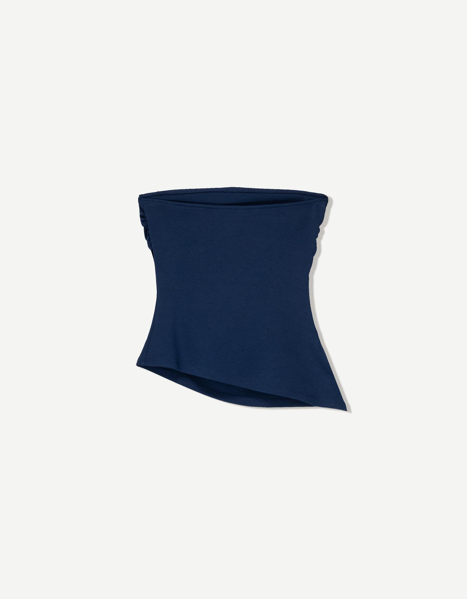 Bandeau top with gathered detail Product Image