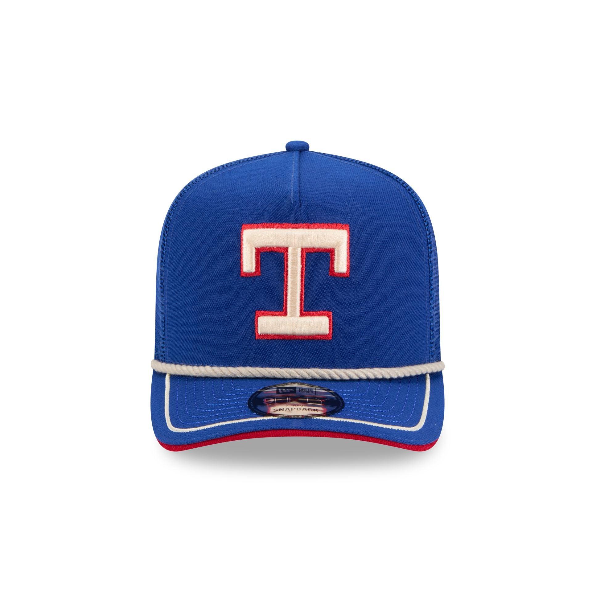 Texas Rangers Vintage Team Rope 9FIFTY A-Frame Trucker Male Product Image
