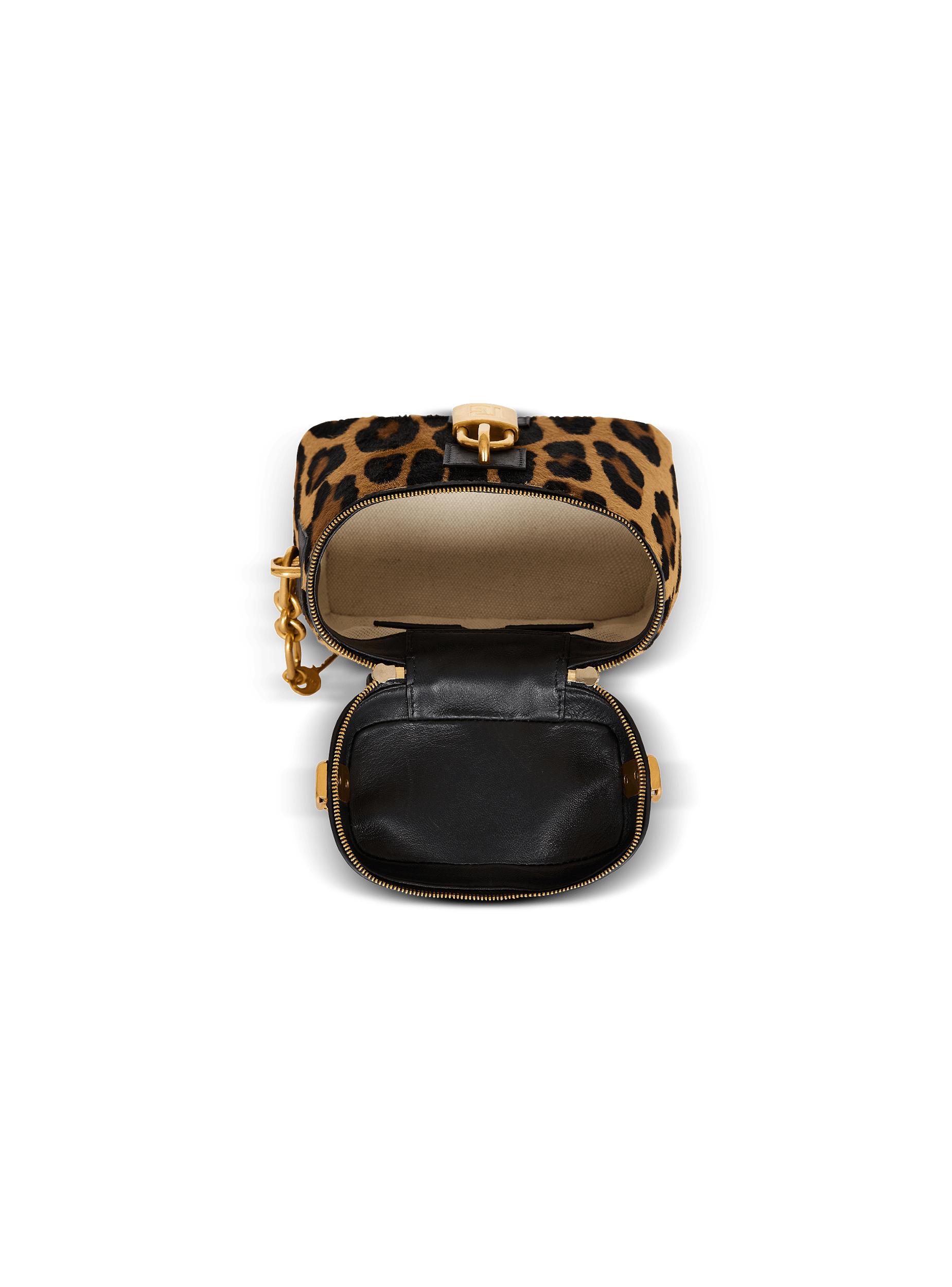 Pulse Vanity leopard print leather bag Product Image
