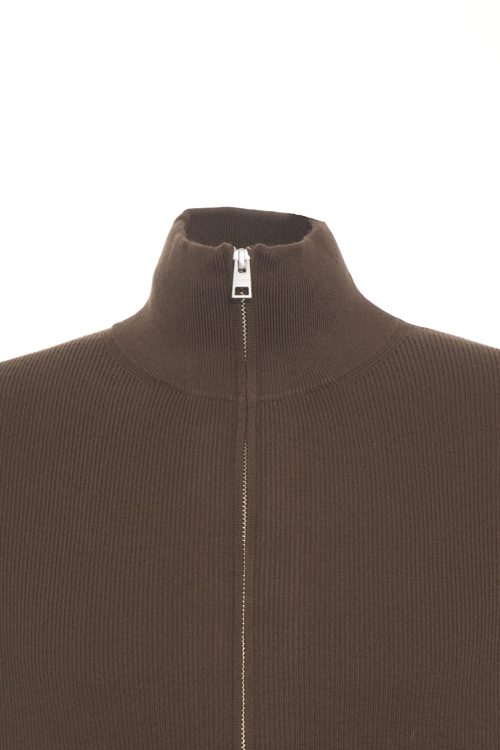 Cardigan with zipper Product Image