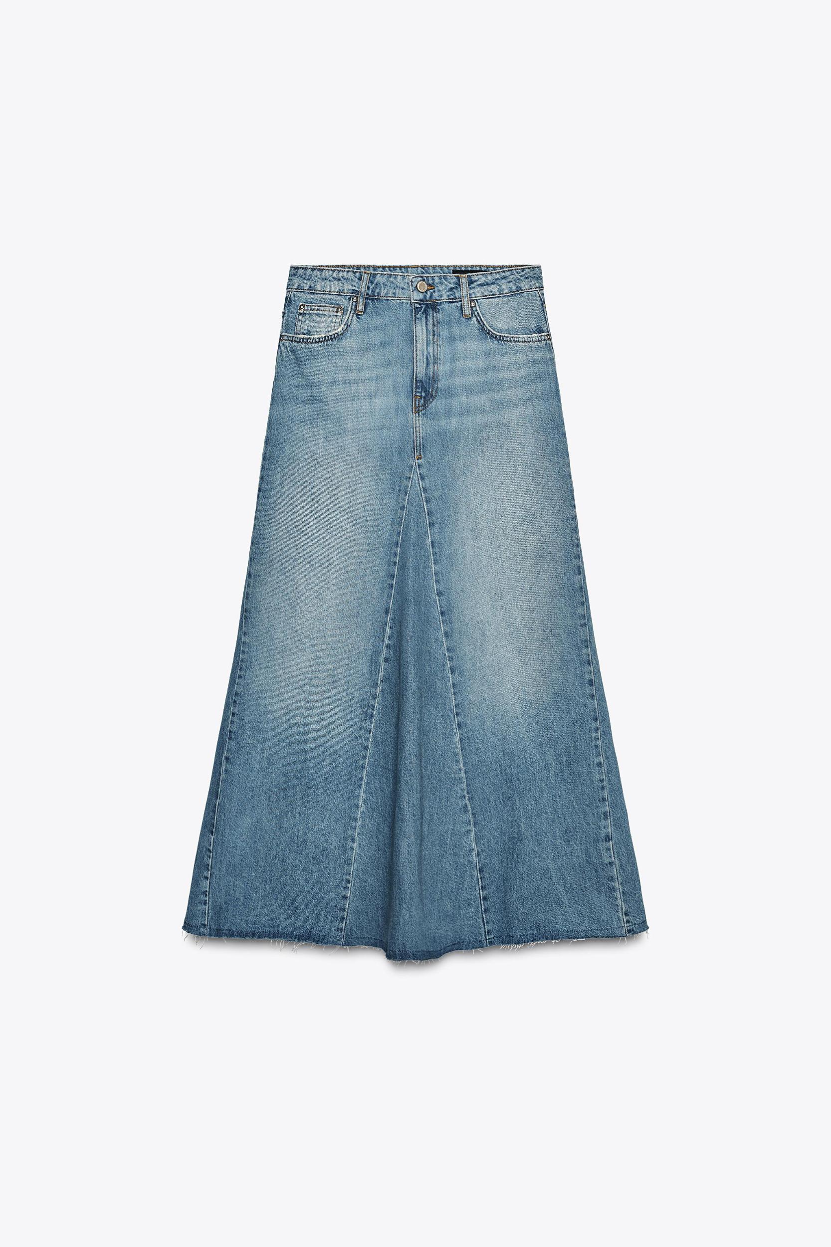 ZW COLLECTION DENIM SKIRT Product Image
