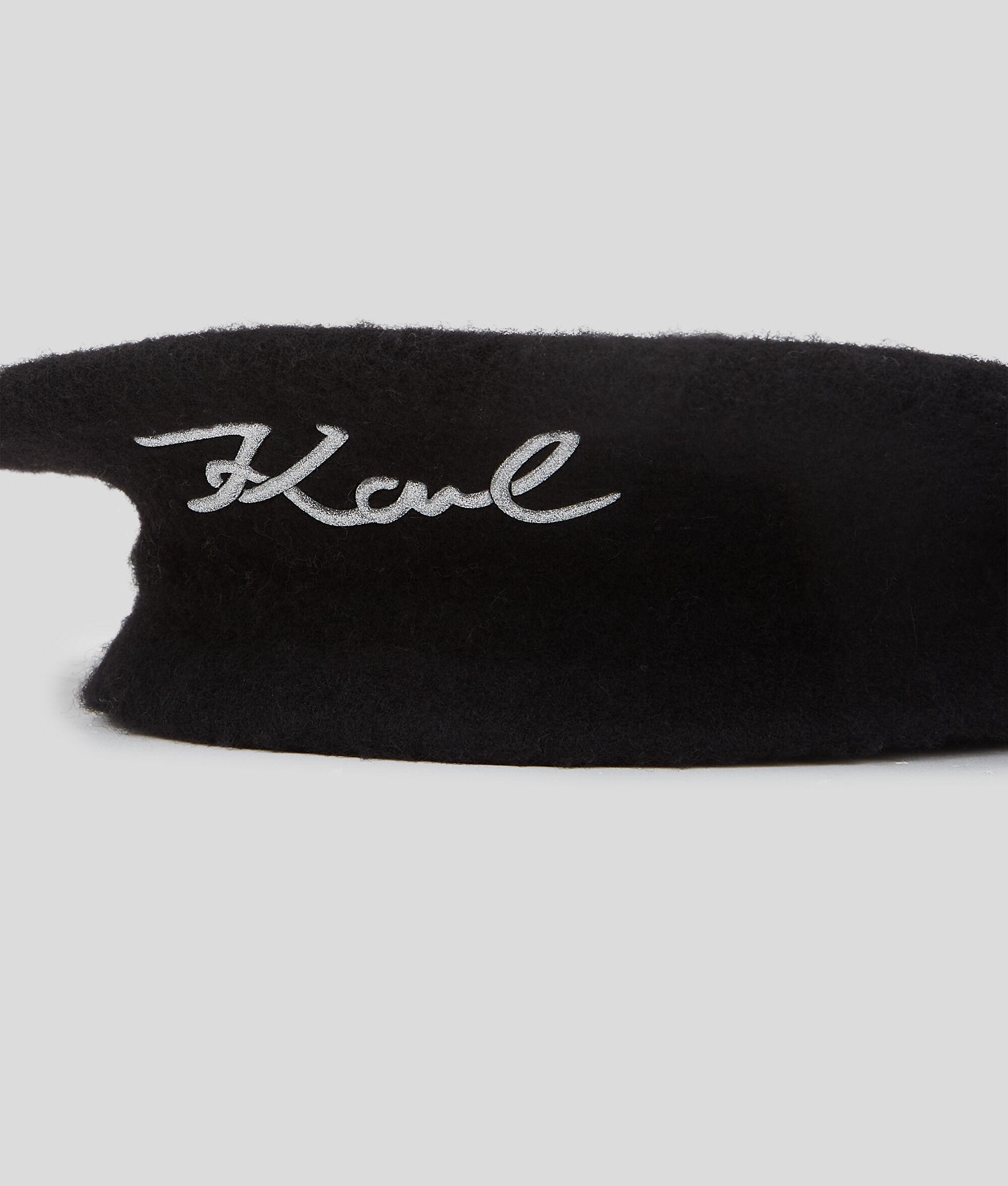 K/SIGNATURE WOOL BERET Product Image