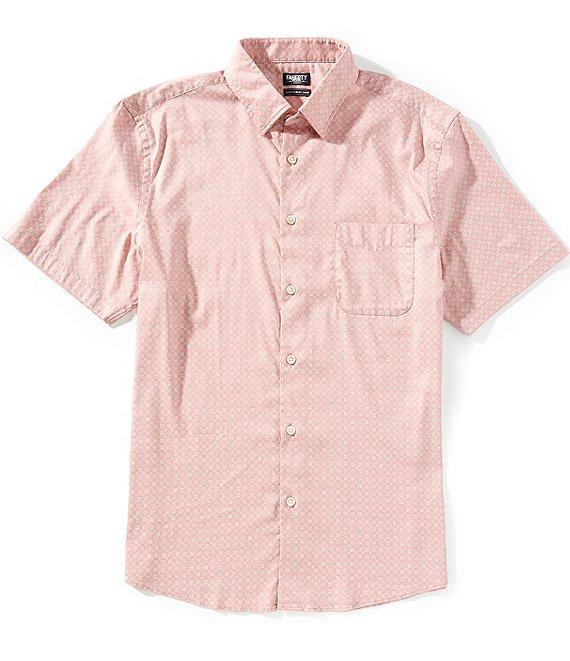 Faherty Stretch Movement Short Sleeve Woven Shirt Product Image