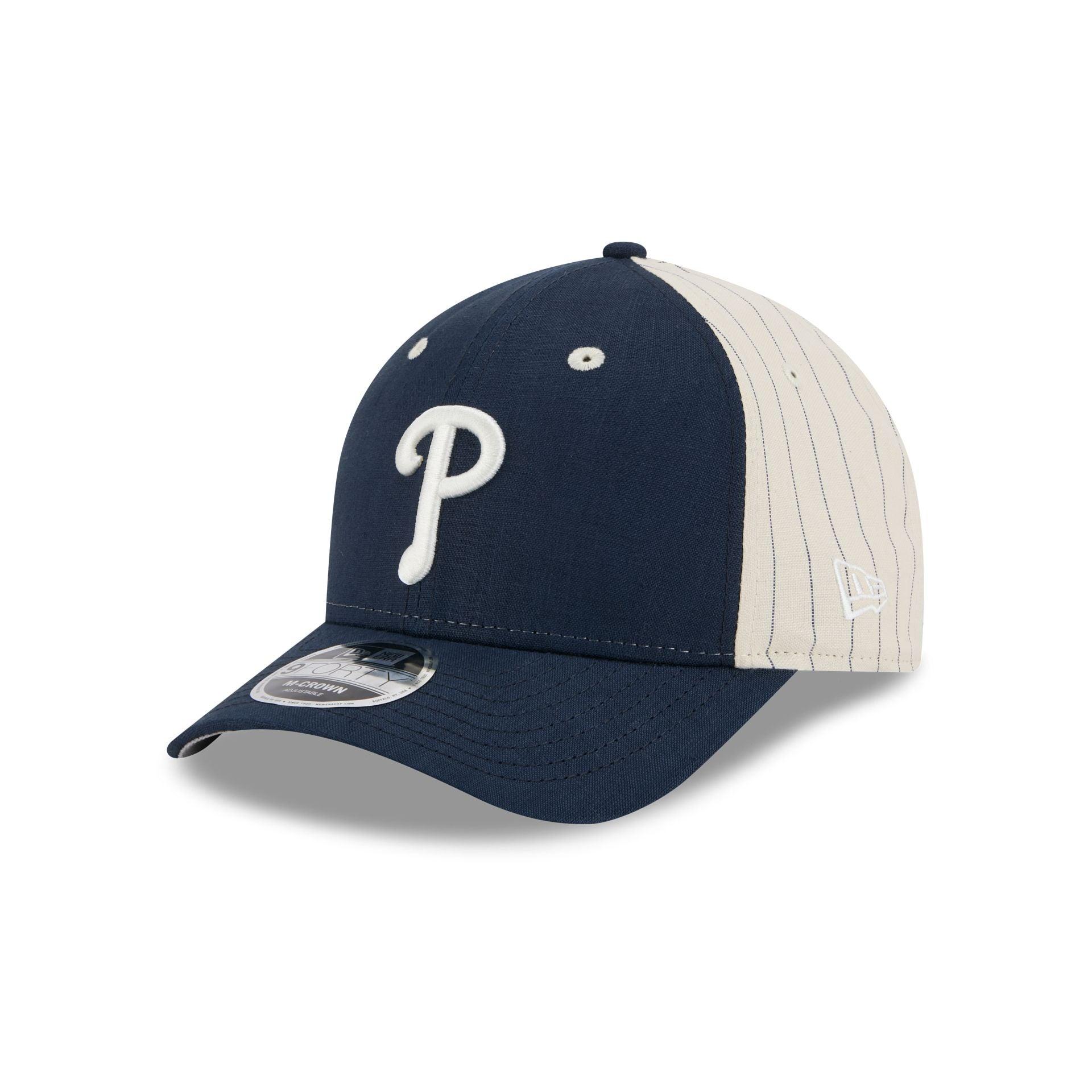 Philadelphia Phillies Linen 9FORTY M-Crown Snapback Hat Male Product Image