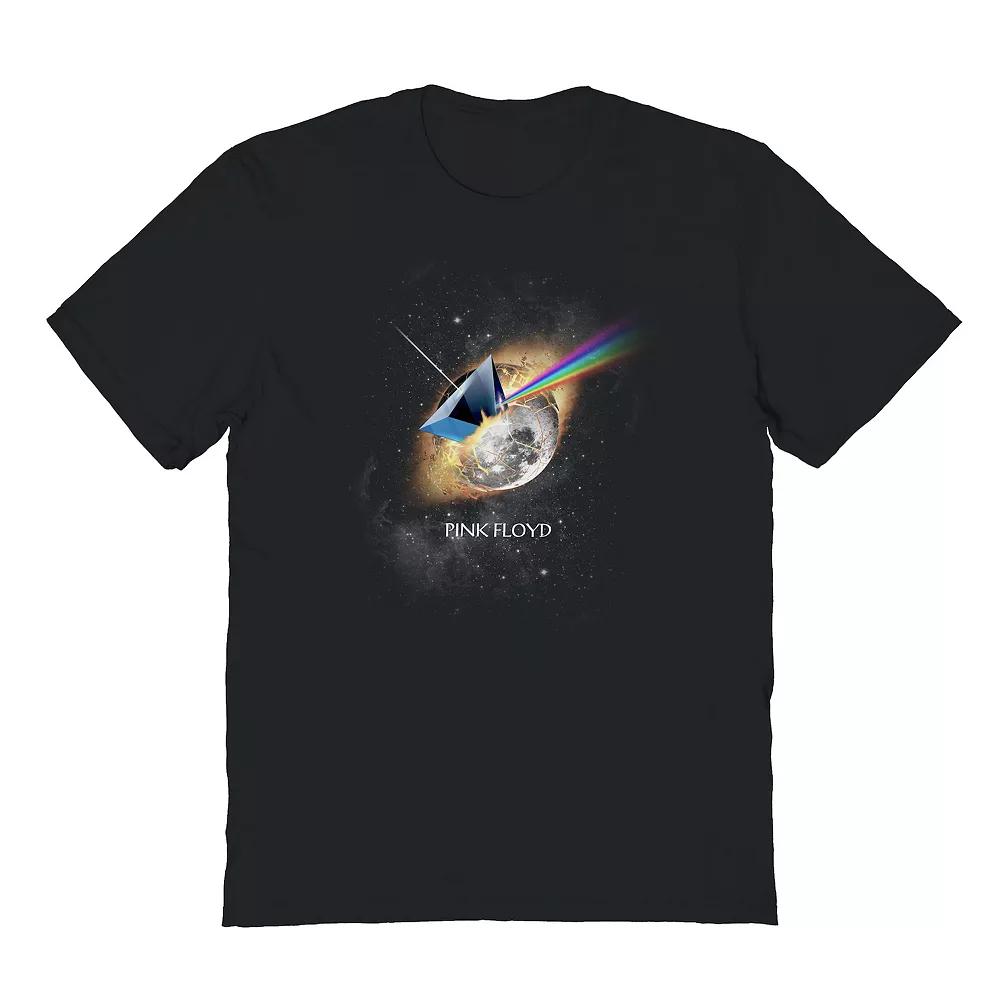 Men's Pink Floyd Impact Graphic Tee, Size: Small, Black Product Image