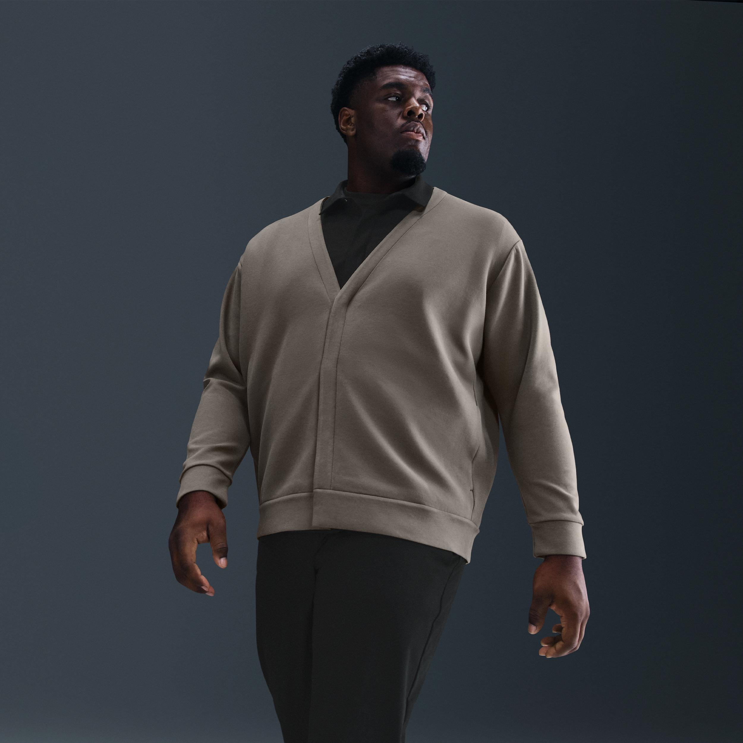 Nike Mens 24.7 ImpossiblySoft Cardigan | HQ6948-289 Product Image