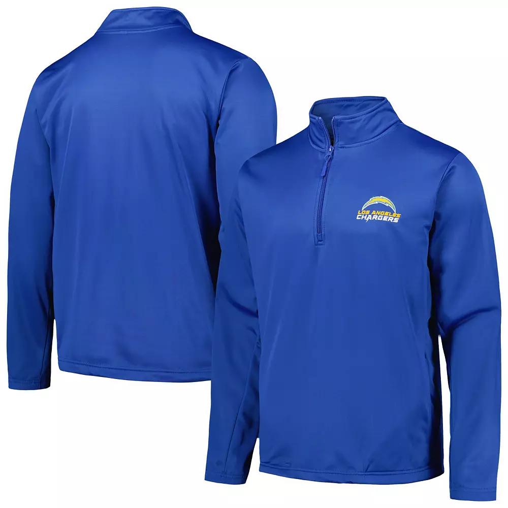 Men's Dunbrooke Powder Blue Los Angeles Chargers All-Star Tech Quarter-Zip Top,  Product Image