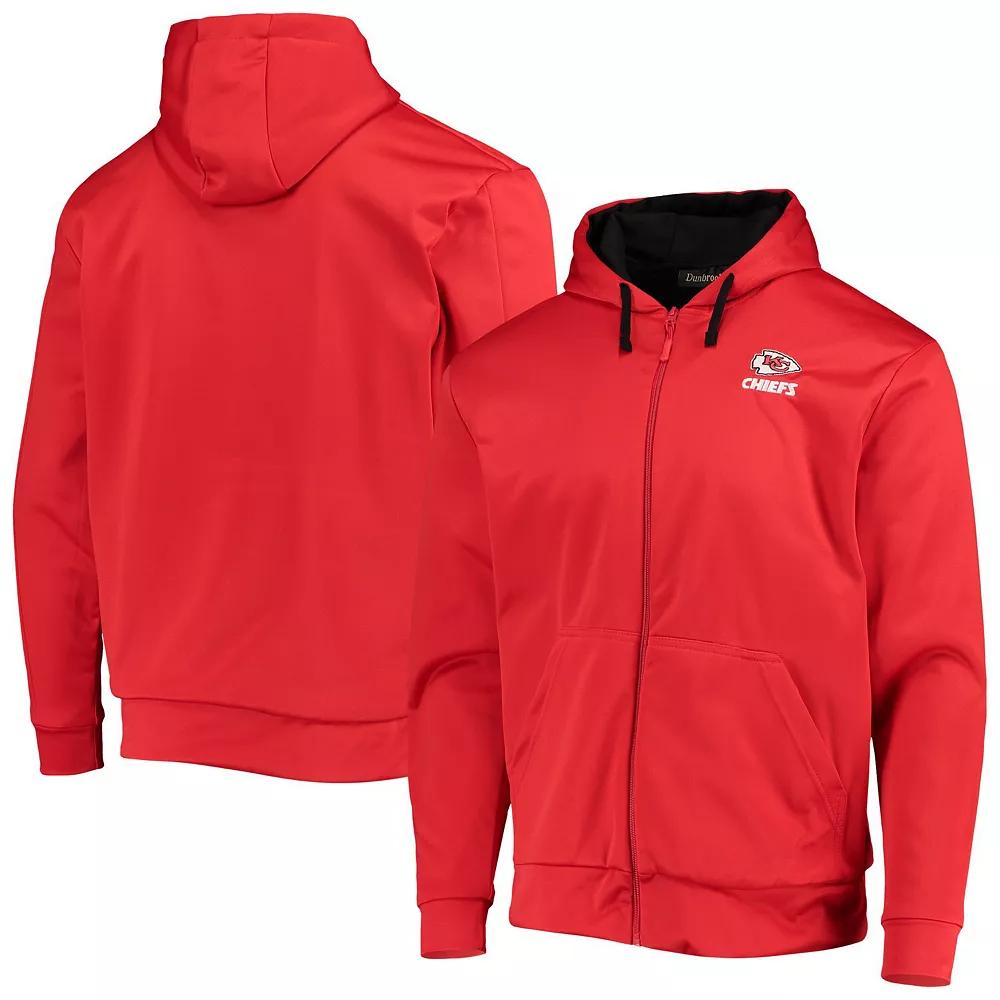 Men's Dunbrooke Red/Black Kansas City Chiefs Apprentice Full-Zip Hoodie,  Product Image