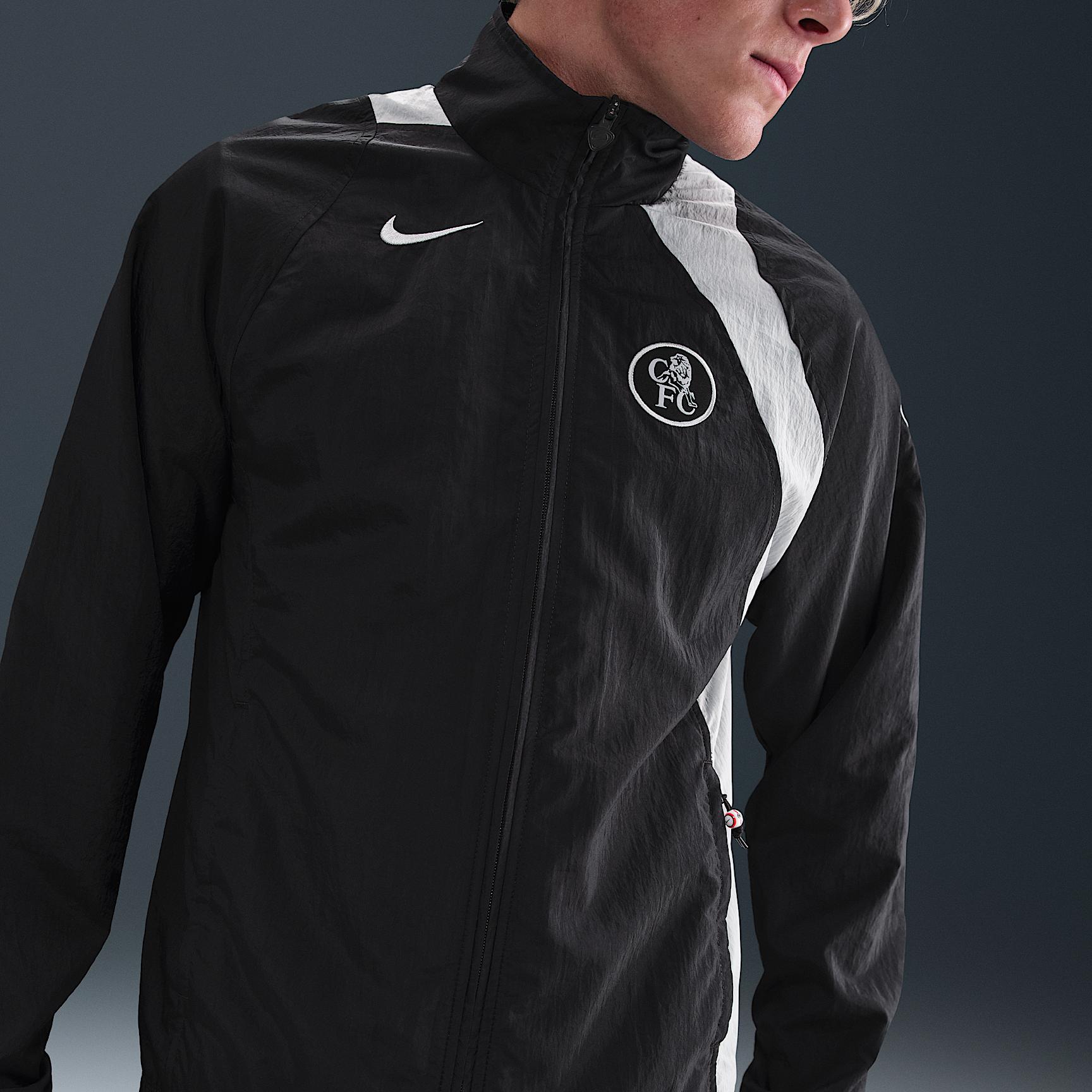 Chelsea FC Men's Nike Soccer Total 90 Soccer Track Jacket Product Image