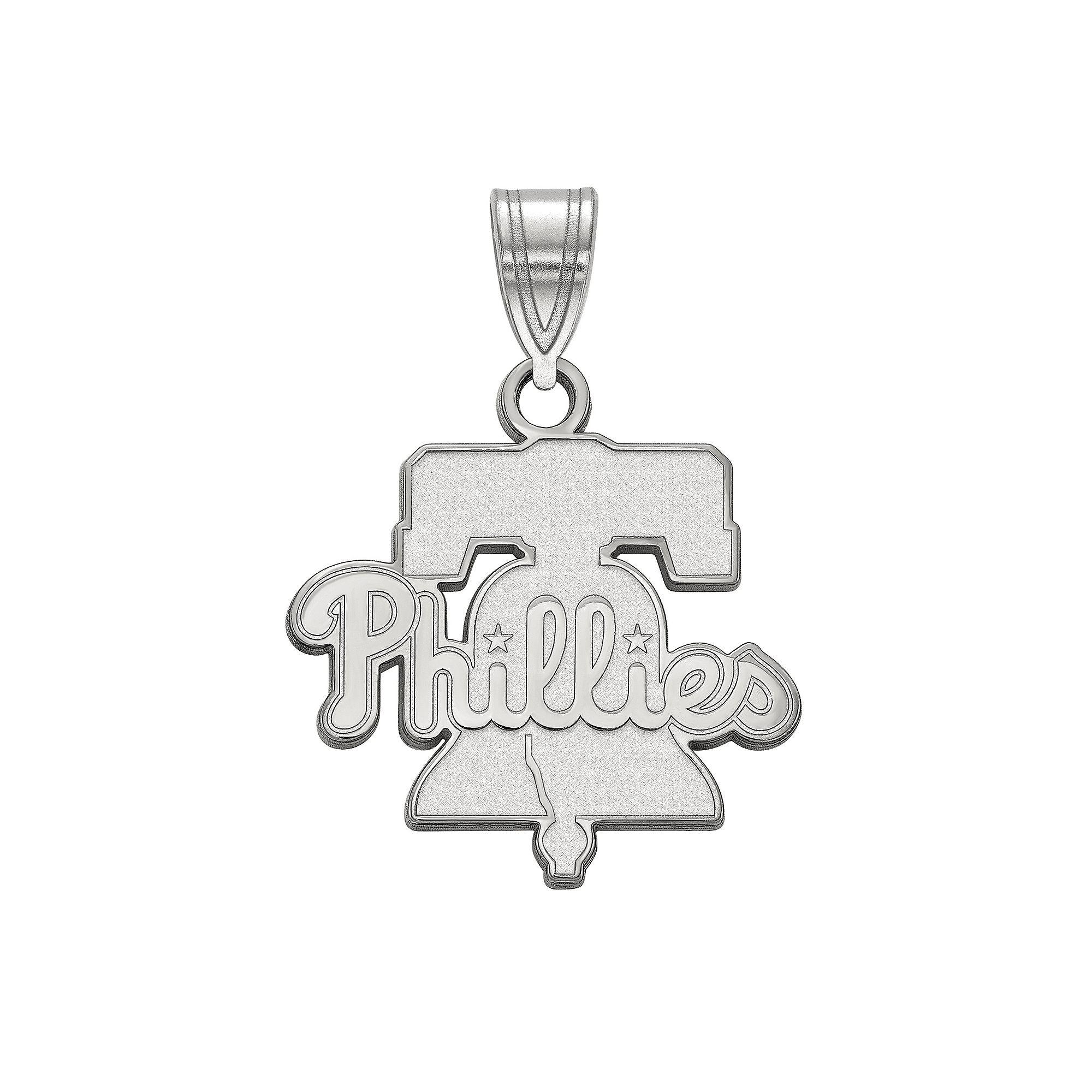 LogoArt Sterling Silver Philadelphia Phillies Medium Pendant, Women's, Size: 23 mm Product Image