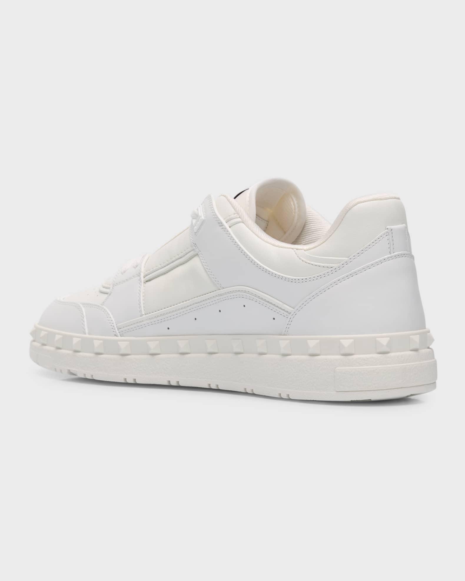 Men's Freedots Leather Low-Top Sneakers Product Image