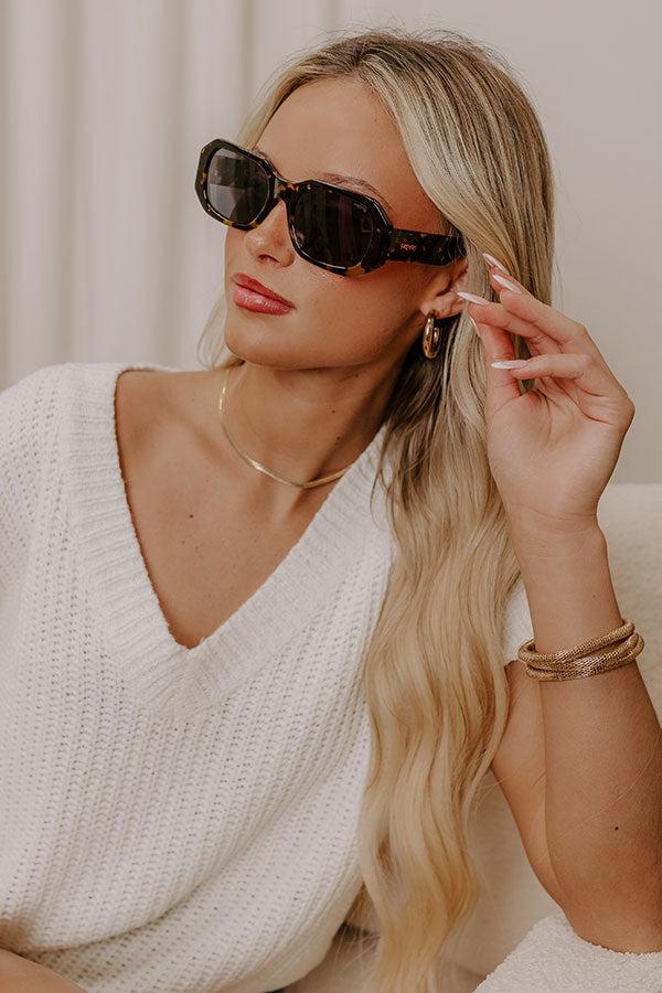 Freyrs Onyx Sunglasses in Dark Tortoiseshell Product Image