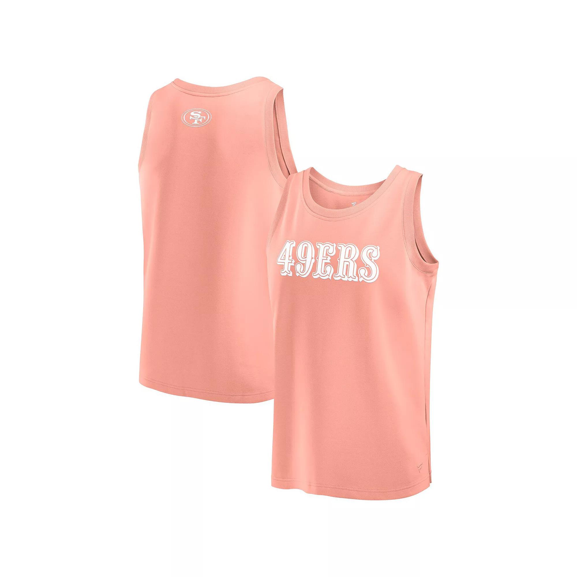 Men's Fanatics Coral San Francisco 49ers Elements Tank Top,  Product Image