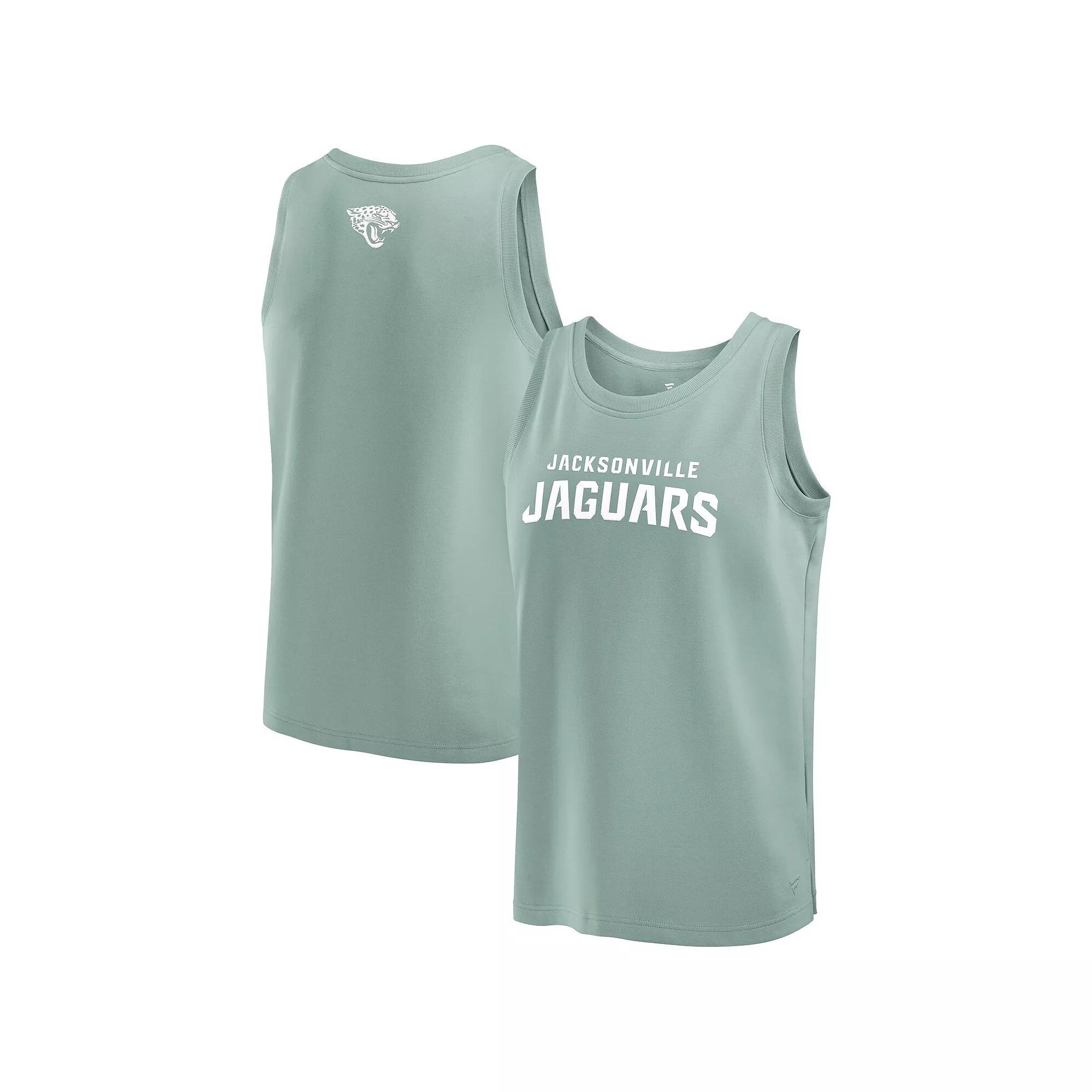 Men's Fanatics Mint Jacksonville Jaguars Elements Tank Top, Size: 4XL, Team Product Image