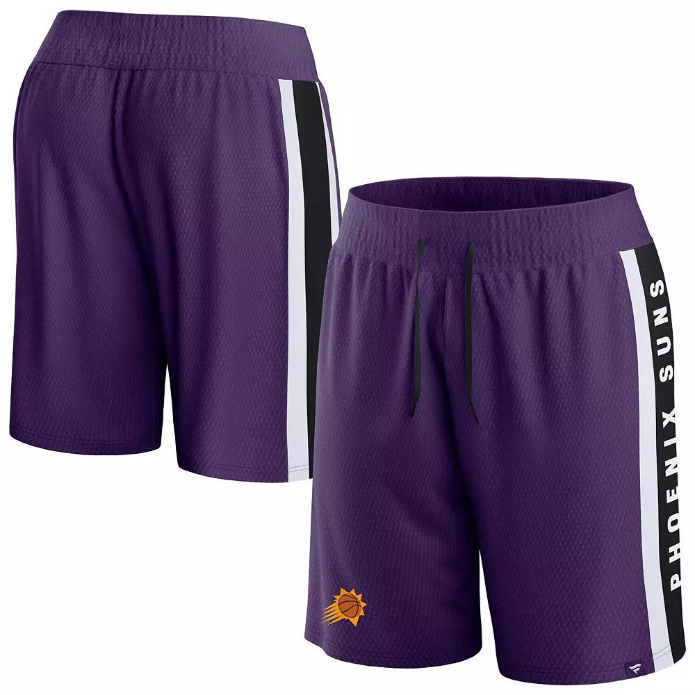 Men's Fanatics Branded Purple Phoenix Suns Referee Iconic Mesh Shorts,  Product Image
