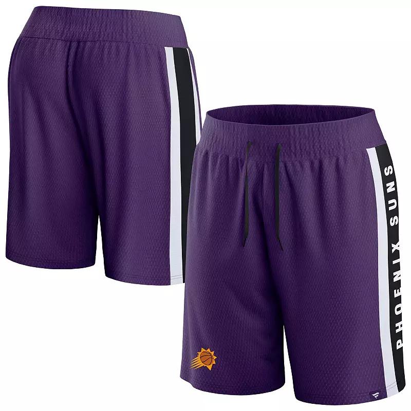 Men's Fanatics Branded Purple Phoenix Suns Referee Iconic Mesh Shorts,  Product Image