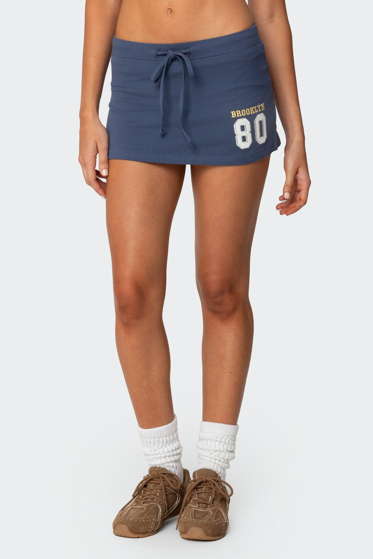 Brooklyn Embroidered Micro Skort Product Image