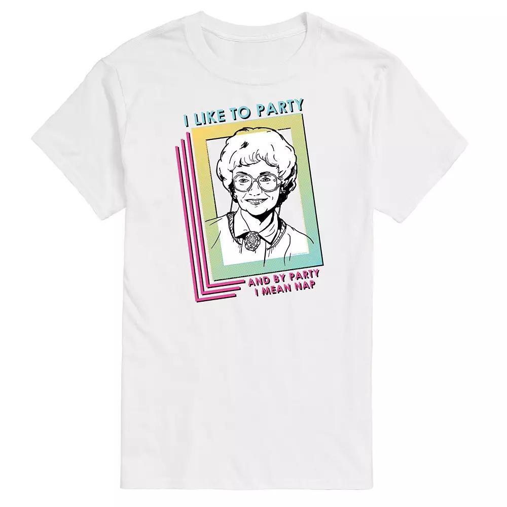 Men's Golden Girls Party Nap Tee,  Product Image