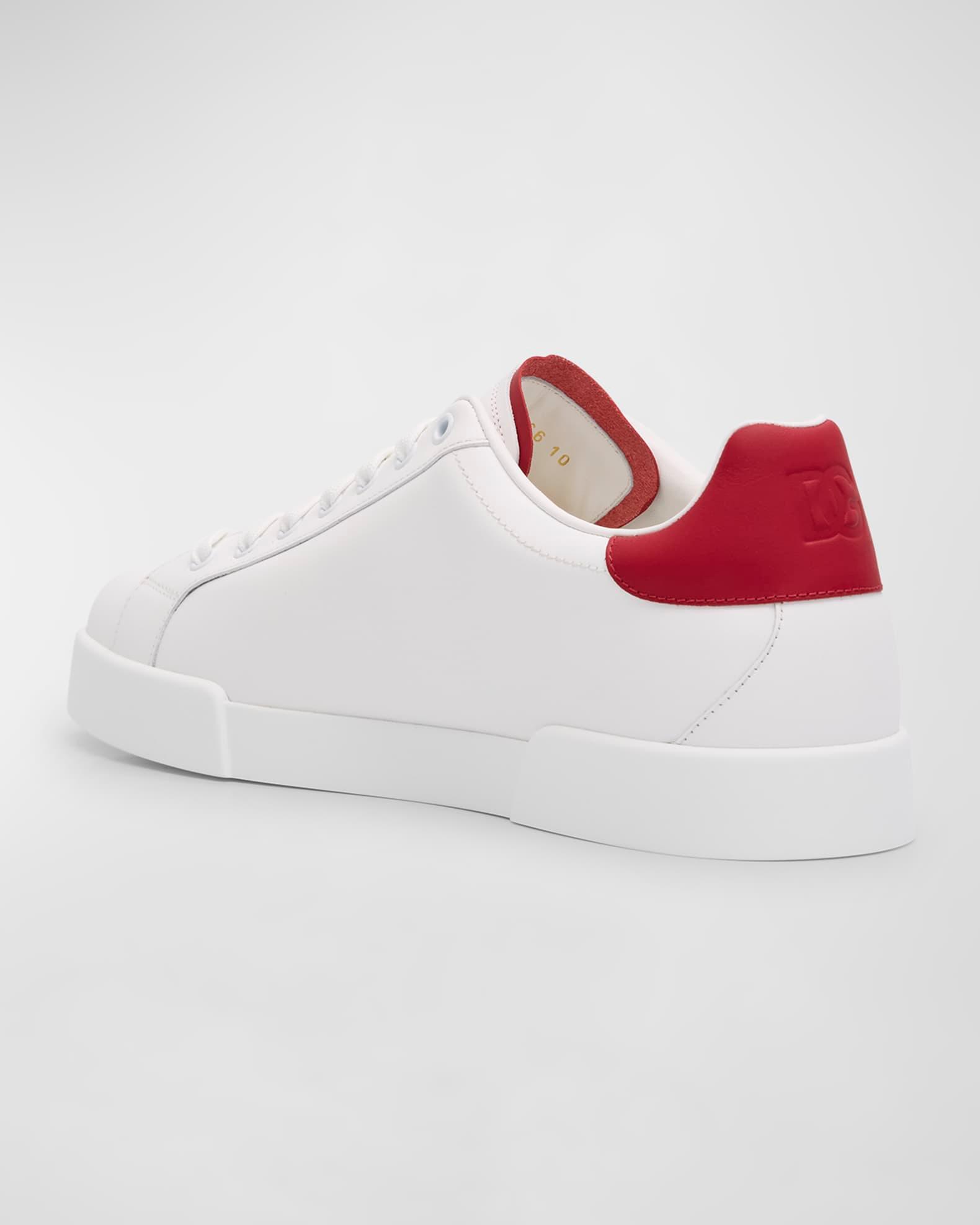 Men's Bicolor Leather DG Sneakers Product Image