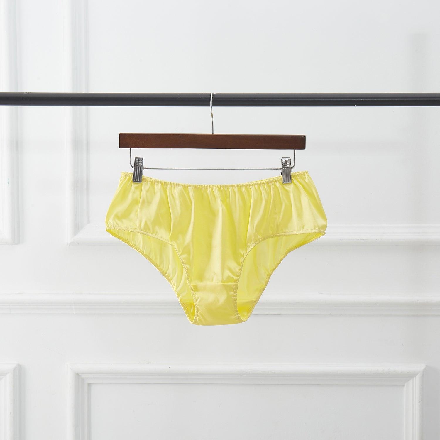 Set of 9 Pure Mulberry Silk Bikini Panties | Mid Waist | 22 Momme | Float Collection Product Image