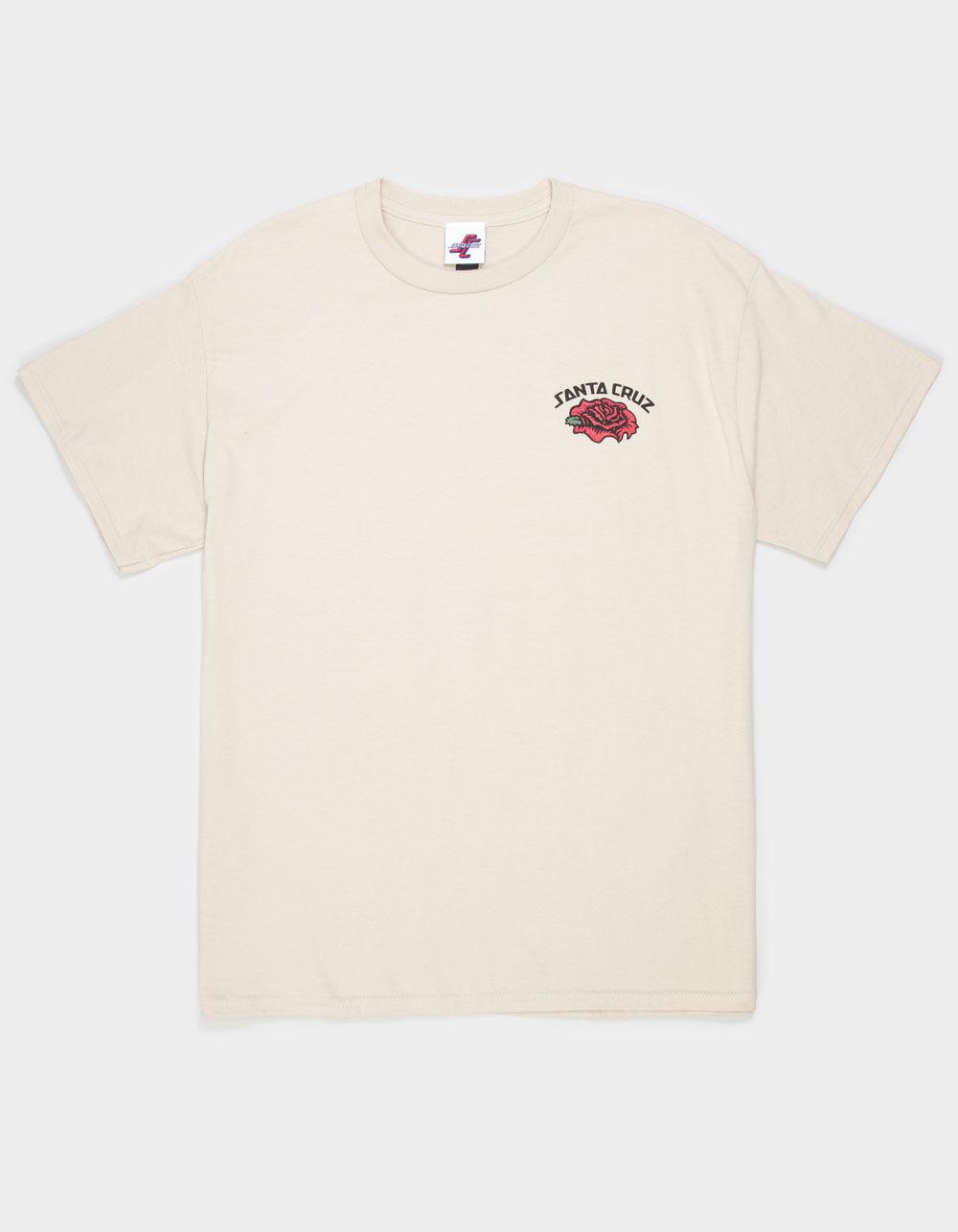 SANTA CRUZ Rose Solo Mens Tee - SAND Product Image