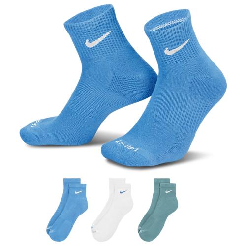 Nike Mens Nike 3 Pack Dri-FIT Plus Quarter Socks - Mens Product Image