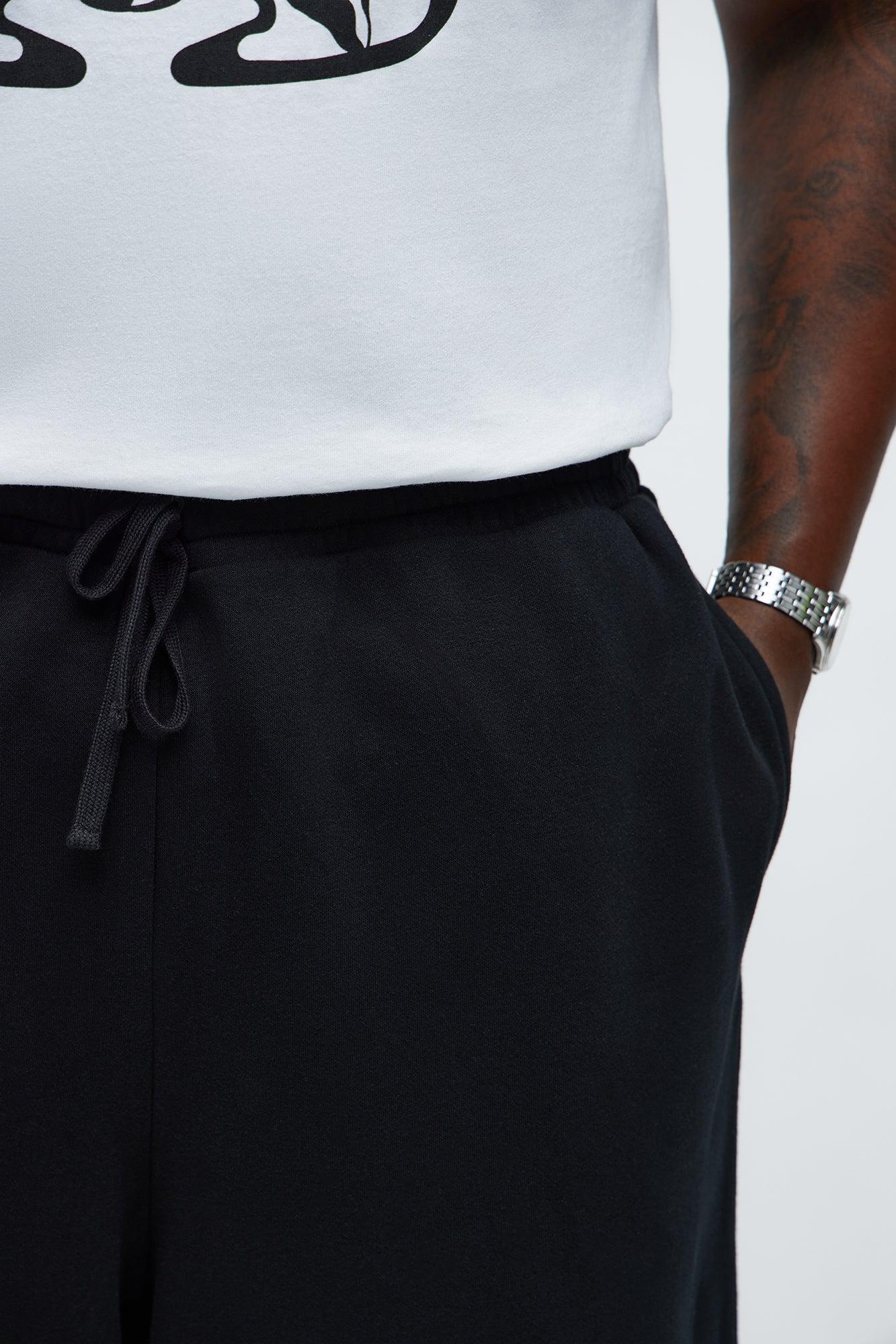 Tyson Baggy Shorts - Black Male Product Image