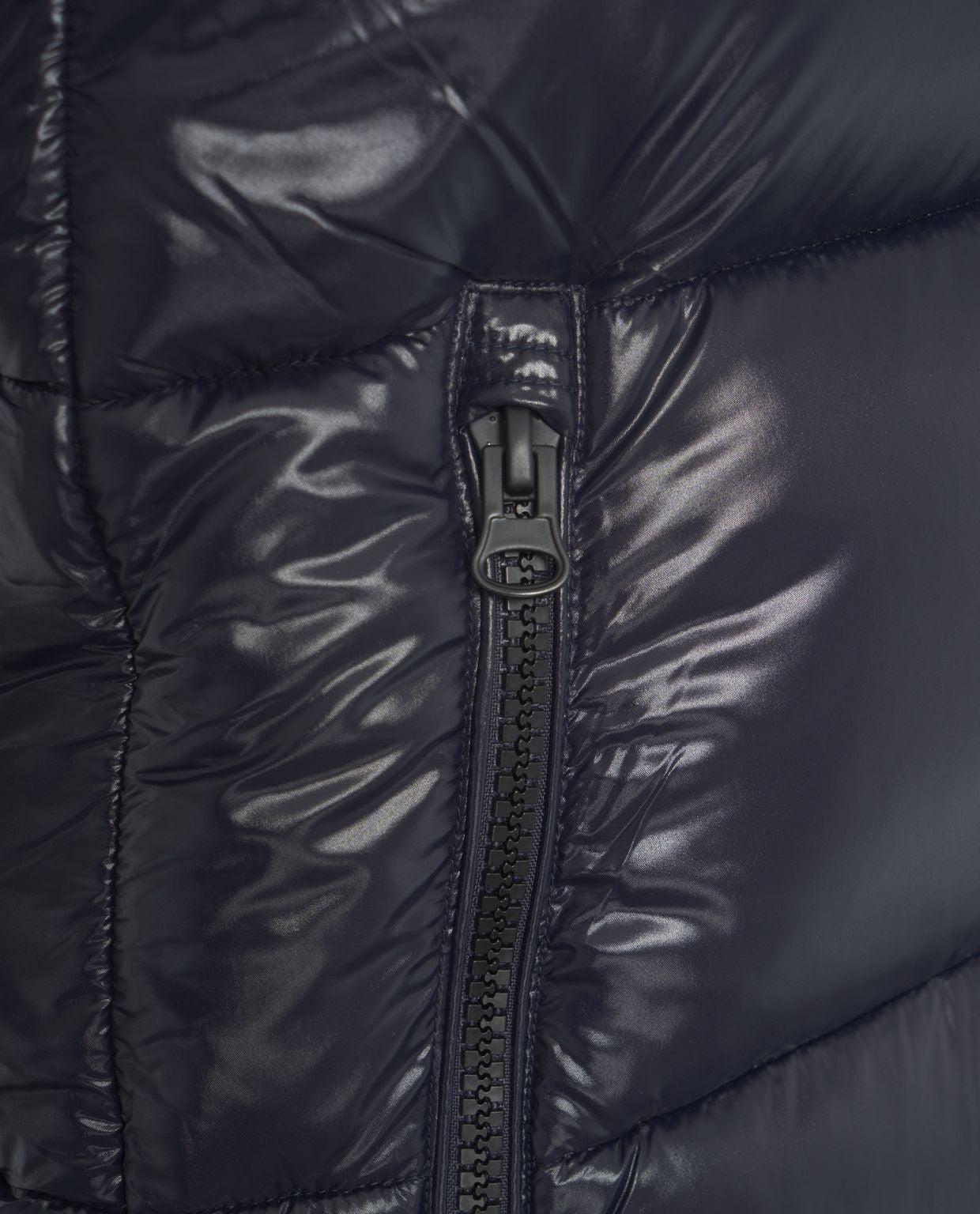 Long quilted vest Product Image