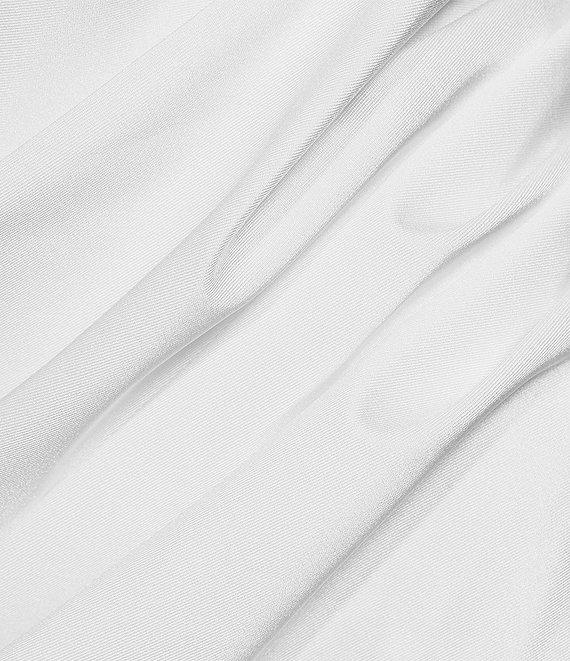 B. Darlin Spaghetti Strap Cowl Neck Shirred Detail Slim Dress Product Image