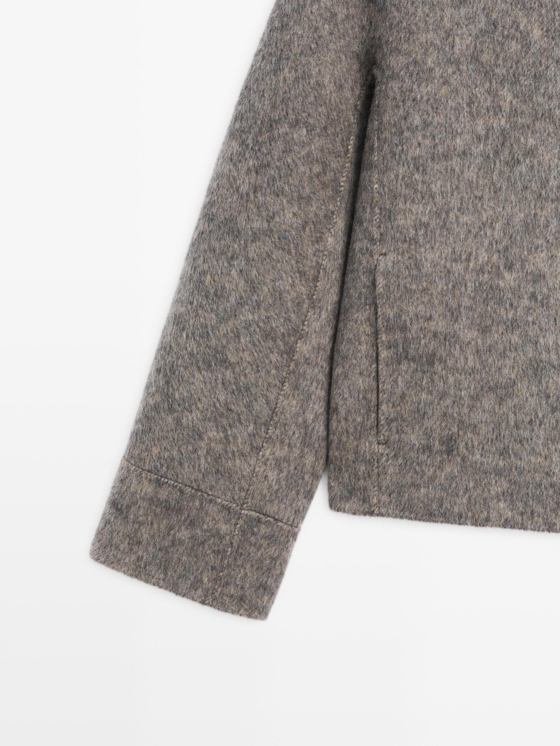 Short flecked coat Product Image