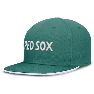Boston Red Sox City Connect True Nike Mens Dri-FIT MLB Fitted Hat | NB183CCBQ-7DG Product Image
