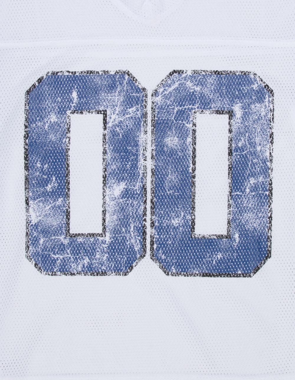 RSQ Mesh Boxy Football Jersey - WHITE Product Image