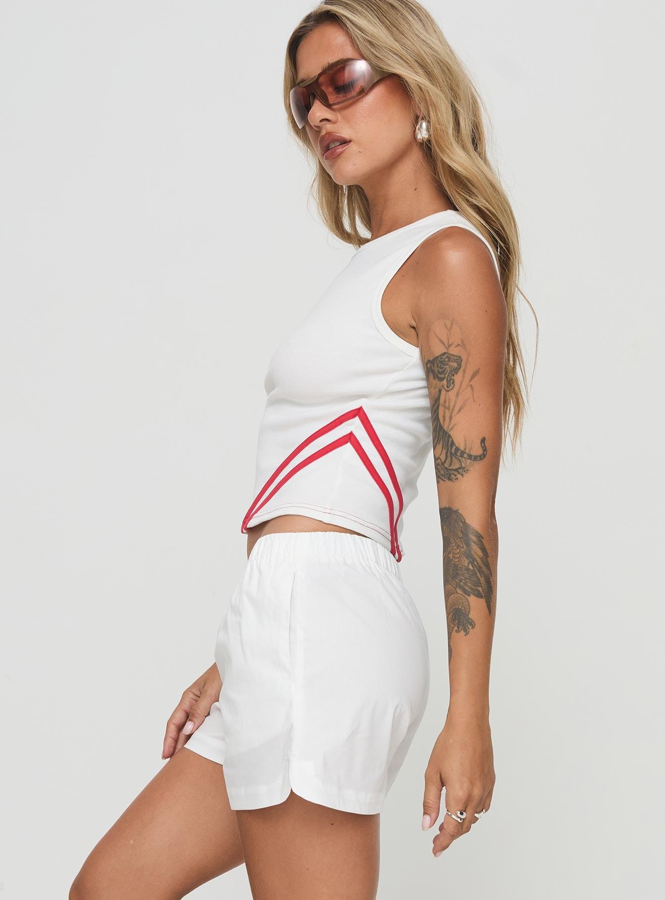 Sunkiss Shorts White Product Image